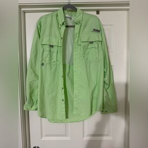 NWOT COLUMBIA PFG OMNI SHADE BUTTON DOWN SHIRT